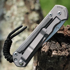 Chris Reeve Knives Small Sebenza 31, 2.99" S45VN Drop Point, Black Canvas Micarta Inlays (S31-1200) -Knives Sales S31 1200 1 43285.1628110375