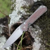 Chris Reeve Small Sebenza 31 Natural Canvas Micarta Inlays (2.99" S45VN SW Drop Point)-S31-1212 (DOB-11/29/21) -Knives Sales S31 1212.1 48543.1635967295
