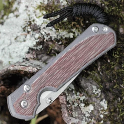 Chris Reeve Small Sebenza 31 Natural Canvas Micarta Inlays (2.99" S45VN SW Drop Point)-S31-1212 (DOB-11/29/21) -Knives Sales S31 1212.2 26855.1635967295