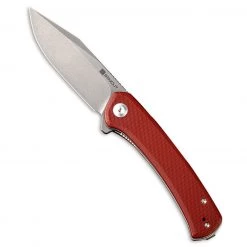 Sencut Snap Flipper- Burgundy G10 (3.48" 9Cr18MoV ) SA05A