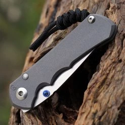 Chris Reeve Small Inkosi, 2.75" CPM S45VN Stonewashed Drop Point Blade (SIN-1000) -Knives Sales SIN 1000.2 57518.1645637207