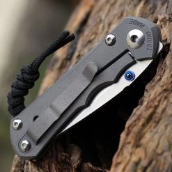 Chris Reeve Small Inkosi, 2.75" CPM S45VN Stonewashed Drop Point Blade (SIN-1000) -Knives Sales SIN 1000.3 33682.1645637207