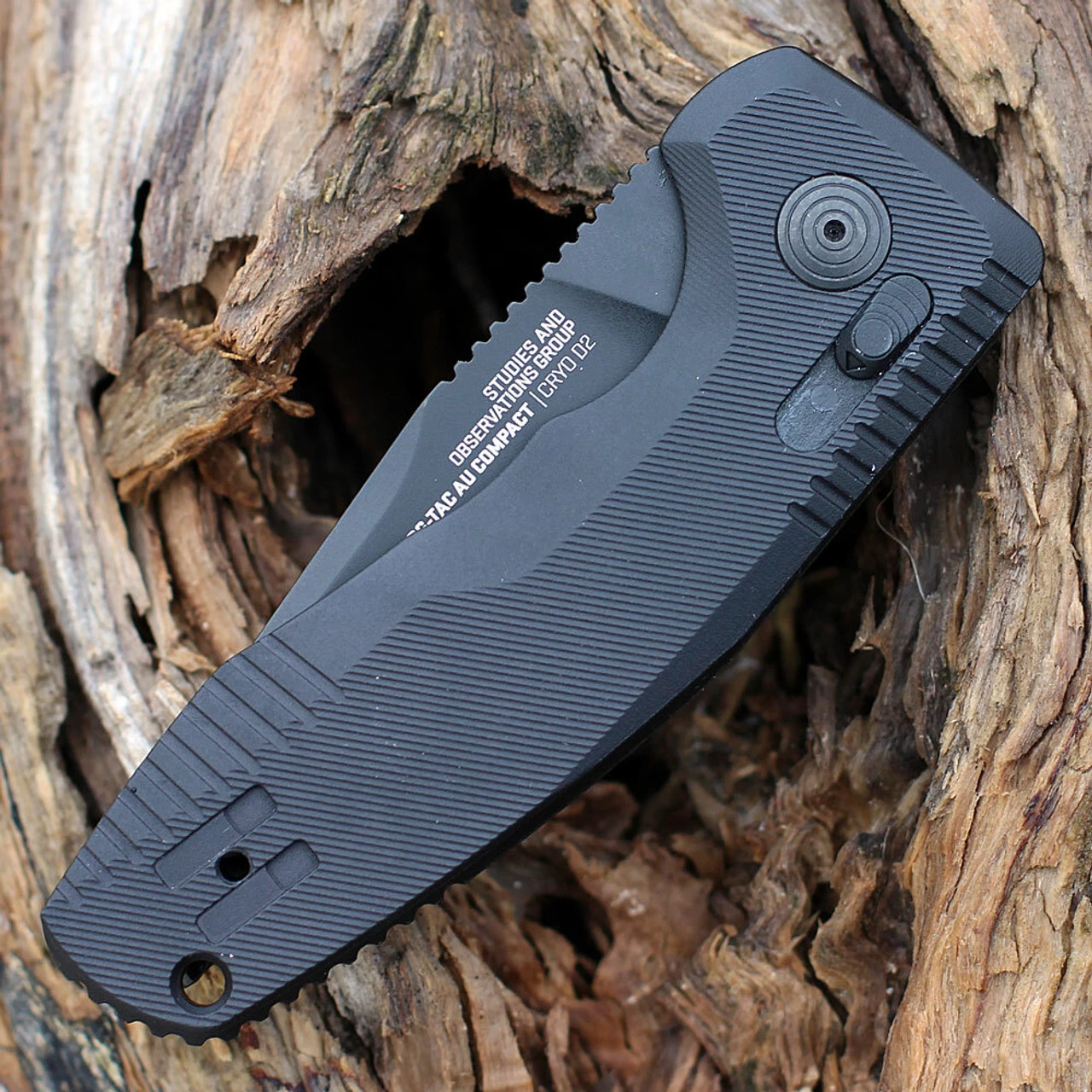 SOG-TAC Automatic - Blk Textured Alum (2.9" Cryo D2 Blk ) 15-38-08-57 5 SOG-TAC Automatic - Blk Textured Alum (2.9" Cryo D2 Blk ) 15-38-08-57 - Image 3