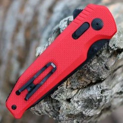 SOG Vision XR LTE Flipper - Red G10 (3.36" CTS XHP Blk) 12-57-08-57 -Knives Sales SOG12570857.2 52015.1657036408