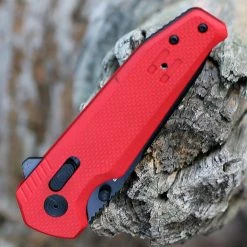 SOG Vision XR LTE Flipper - Red G10 (3.36" CTS XHP Blk) 12-57-08-57 -Knives Sales SOG12570857.3 67117.1657036408