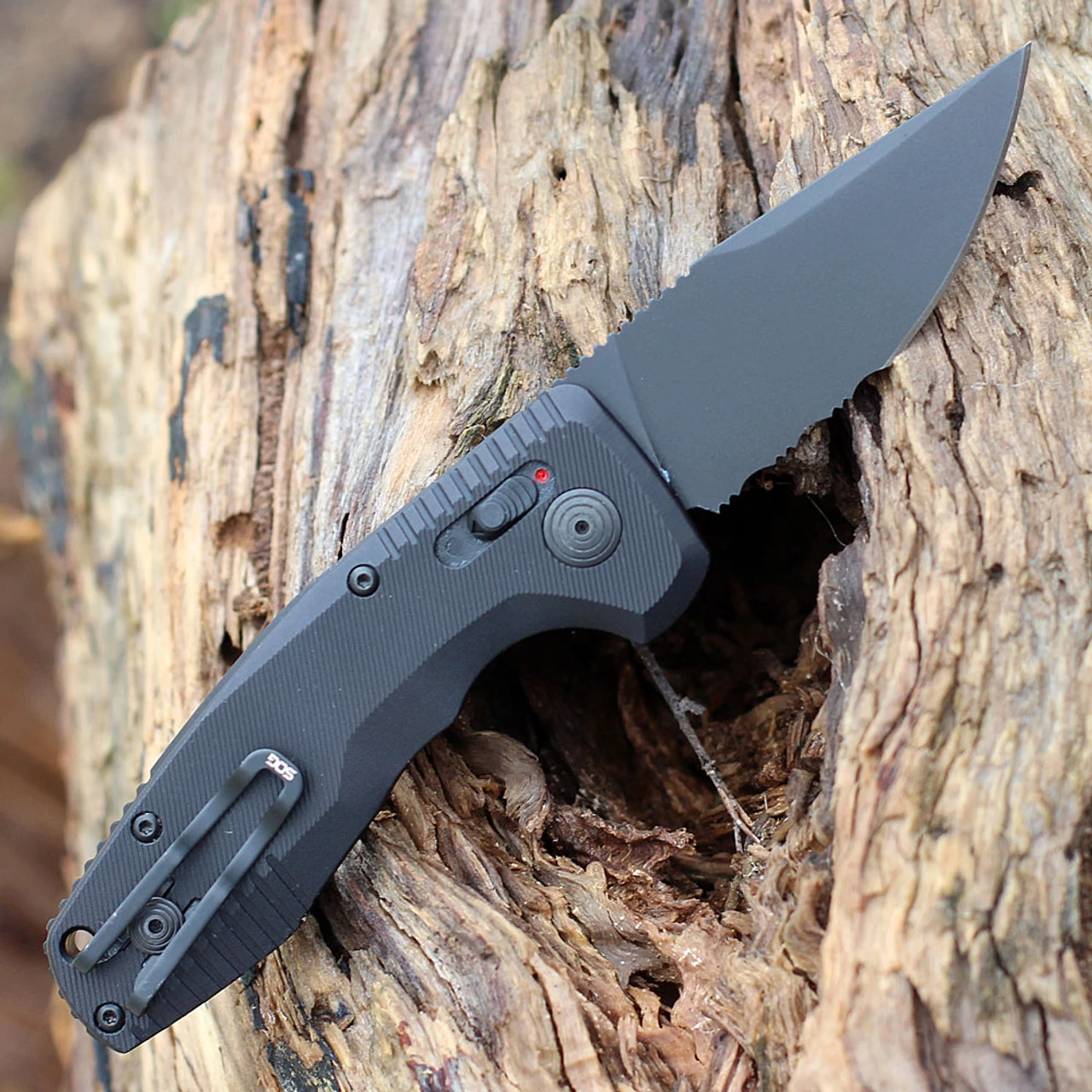 SOG-TAC Automatic - Blk Textured Alum (2.9" Cryo D2 Blk ) 15-38-08-57 4 SOG-TAC Automatic - Blk Textured Alum (2.9" Cryo D2 Blk ) 15-38-08-57 - Image 2