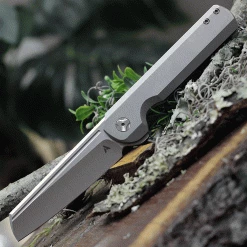 Arcform Slimfoot Folding - Titanium (3.5" M390 SW Sheepsfoot) ARC-095