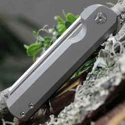 Arcform Slimfoot Folding - Titanium (3.5" M390 SW Sheepsfoot) ARC-095 -Knives Sales Slimfoot Titanium.3 05169.1621365552