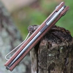 GiantMouse Ace Sonoma V2 - Natural Micarta (3.4" Elmax Stonewash) -Knives Sales Sonoma V2 Nat Micarta.1 61240.1639672198