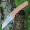 Kansept Knives Main Street K1015B5, 3.41" 154CM Stonewashed Wharncliffe Blade, Copper Handle -Knives Sales T1015B5.1 01853.1624636498