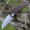 Kansept Knives T2015A5 Little Main Street Folding Knife, 2.25" 154CM Reverse Tanto Satin Plain Blade, Brown Micarta Handle -Knives Sales T2015A5.2 09658.1612287661