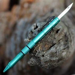 CobraTec Knives Tiffany Blue OTF Pen Knife, TBOTFPDNS