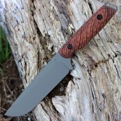 Toor Knives Field 1.0 Spanish Moss - Walnut Dynamic Fluting (6.0" CPM 154)