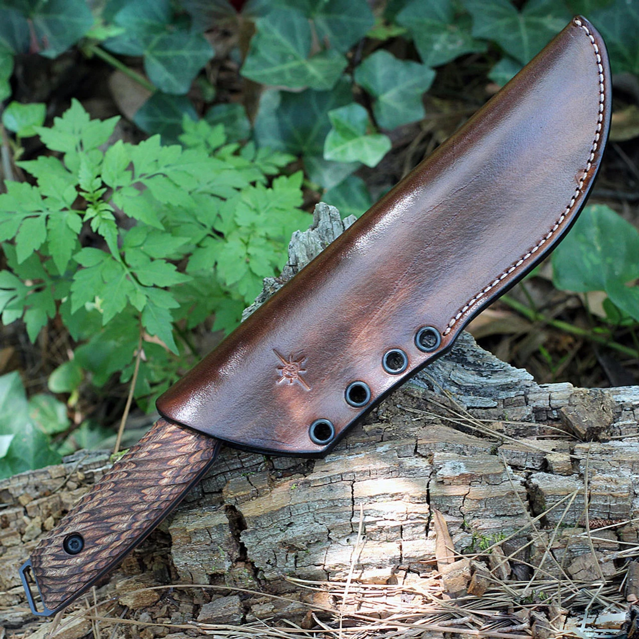 Toor Knives Field 1.0 Spanish Moss - Walnut Dynamic Fluting (6.0" CPM 154) 5 Toor Knives Field 1.0 Spanish Moss - Walnut Dynamic Fluting (6.0" CPM 154) - Image 3
