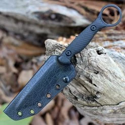 Toor Knives Serpent Shadow Black - Blk G10 (3.8" CPM 3V Blk Tanto) -Knives Sales TK7146 94897.1649185615