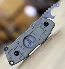 Tops Knives 208 Clipper 2CP-01, 2.25" CPM S35Vn RC 58-60 Tanto Plain Blade, OD Green G10 Handle -Knives Sales TP2CP01.4 81675.1594672048