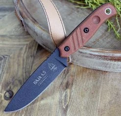 TOPS Knives Baja 4.5 Reserve Edition Tan Micarta (4" 1095 Blk) BAJA 4.5R 14 TOPS Knives Baja 4.5 Reserve Edition Tan Micarta (4" 1095 Blk) BAJA 4.5R -Knives Sales TPBAJA45R.3 64307.1591126769
