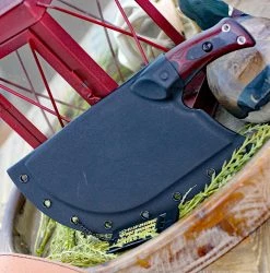 TOPS XXX Dicer DCRX-01, 7" 440C Tumble Finish Plain Blade, Red/Black G-10 Handle 9 TOPS XXX Dicer DCRX-01, 7" 440C Tumble Finish Plain Blade, Red/Black G-10 Handle -Knives Sales TPDCRX01.2 85247.1584714753