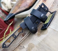 TOPS Knives Street Spike Fixed Blade - Skeletonized Blk (2.78" 1095 Blk) STS-01 -Knives Sales TPSTS01.5 94652.1581969994