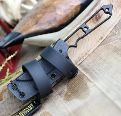 TOPS Knives Street Spike Fixed Blade - Skeletonized Blk (2.78" 1095 Blk) STS-01 -Knives Sales TPSTS01.6 56049.1581969994