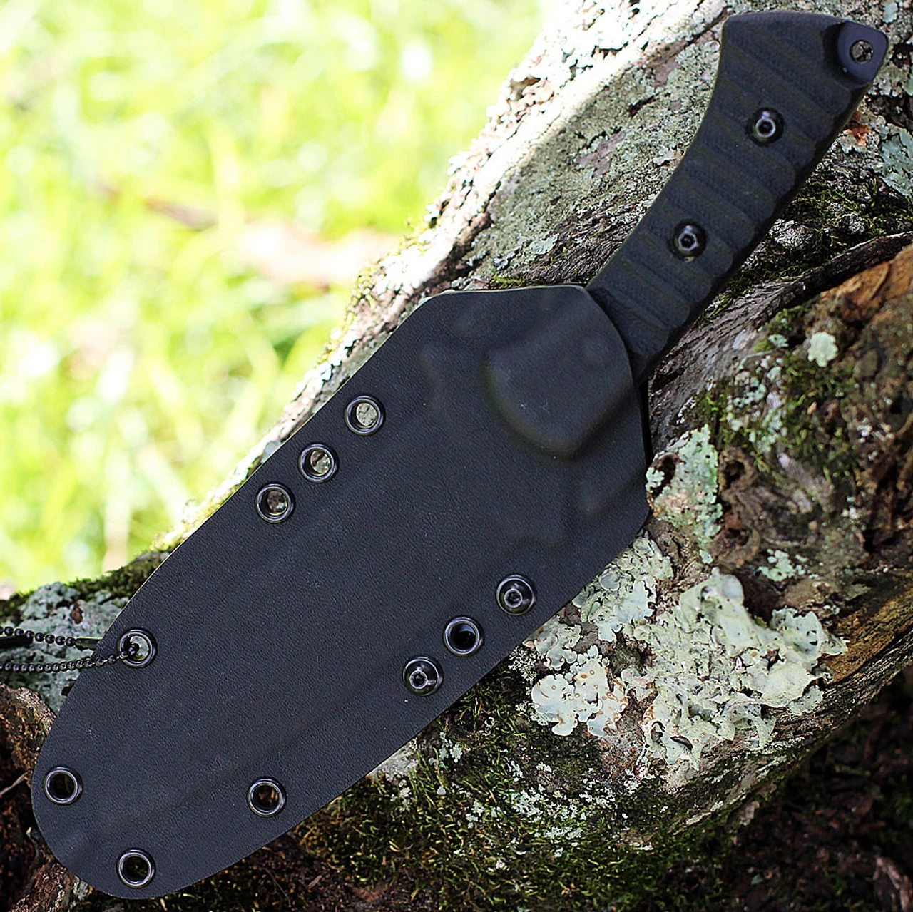 TOPS Knives Szabo Express Double Edge - Blk Mic (5.63" 1095)TPSZEX02 5 TOPS Knives Szabo Express Double Edge - Blk Mic (5.63" 1095)TPSZEX02 - Image 3