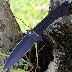 TOPS Knives Szabo Express Double Edge - Blk Mic (5.63" 1095)TPSZEX02