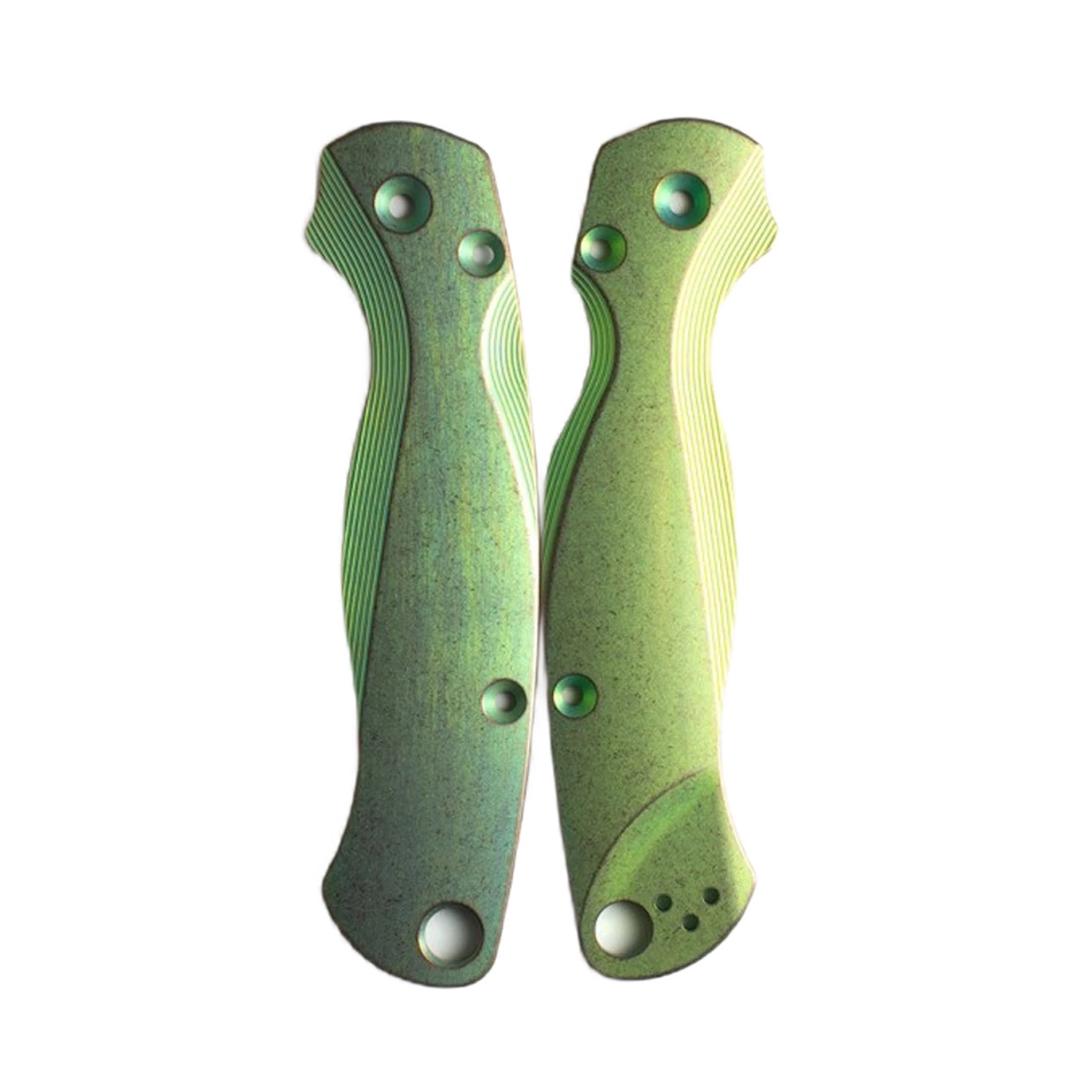 Flytanium Limited Edition "Terra Firma" Ti Lotus - Spyderco PM2 3 Flytanium Limited Edition "Terra Firma" Ti Lotus - Spyderco PM2