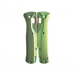 Flytanium Limited Edition "Terra Firma" Ti Crossfade Scales - Benchmade Bugout