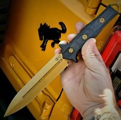 Heretic Nephilim Fixed Blade - Carbon Fiber - (H003-9A-CF)