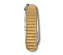 Victorinox Swiss Army Classic Precious Alox Brass Gold - 0.6221.408G -Knives Sales VN06221408G 2 95749.1635869667
