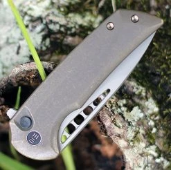 WE Mini Malice Button Lock -Bronze Ti (2.98" BB CPM 20CV) WE054BL-4 -Knives Sales WE054BL4.3 42142.1658156526