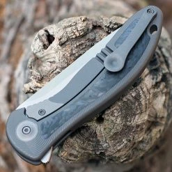 WE Synergy 2v2 Flipper- Gry Intergal Ti / CF (3.49" BB CPM20CV) WE18046CF1 -Knives Sales WE18046CF1.2 62161.1658258184