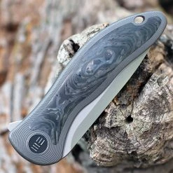 WE Synergy 2v2 Flipper- Gry Intergal Ti / CF (3.49" BB CPM20CV) WE18046CF1 -Knives Sales WE18046CF1.3 80293.1658258184