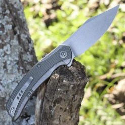 WE Knife Snick - Ti / Green Micarta (3.5" CPM 20CV Gray SW) WE19022F-5 -Knives Sales WE19022F 5 34426.1637695381