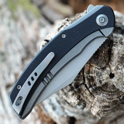 WE Knife Snick - Ti / Blk G10 (3.5" CPM 20CV Gray SW) WE19022F-1 -Knives Sales WE19022F1.2 12604.1638251267