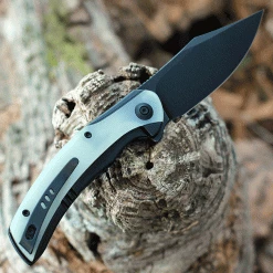WE Knife Snick - Blk Ti / Natural G10 (3.5" CPM 20CV Blk SW) WE19022F-4 -Knives Sales WE19022F4 46053.1638251013