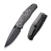 WE Knife Esprit - Carbon Fiber/ Ti (3.25" CPM-20CV Blk ) 20025A-C -Knives Sales WE20025AC 18291.1653402250