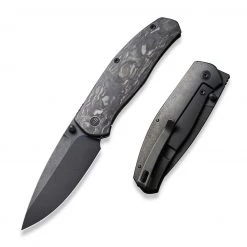 WE Knife Esprit - Carbon Fiber/ Ti (3.25" CPM-20CV Blk ) 20025A-C