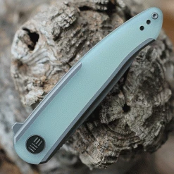 WE Knife Smooth Sentinel - Ti/Natural G-10 (3" CPM 20CV SW) WE20043-2 -Knives Sales WE200432.2 41173.1635528836