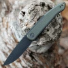 WE Knife Smooth Sentinel - Blk Ti/Green Micarta (3" CPM 20CV Blk) WE20043-4 -Knives Sales WE200434.1 45816.1635529652