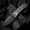 WE Knife Banter Marble CF (2.9" CPM S35VN Black SW) WE2004H -Knives Sales WE2004H 36140.1647964237