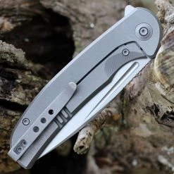 WE Knife Beacon - Gray Ti (3.5" CPM 20CV BB) WE20061B-1 -Knives Sales WE20061B1.3 89703.1641566038