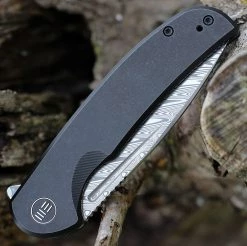 WE Knife Beacon - Black Ti (3.5" Hakkapella Damasteel) WE20061B-DS1 -Knives Sales WE20061BDS1.3 70938.1641487980