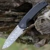 WE Knife Beacon - Black Ti (3.5" Hakkapella Damasteel) WE20061B-DS1 -Knives Sales WE20061BDS1 25978.1641487635