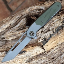 WE Knife Arsenal - Gray Ti / OD Green G10 (3.5" CPM 20CV SW) WE20073-1