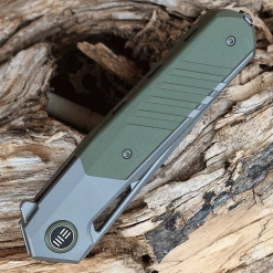 WE Knife Arsenal - Gray Ti / OD Green G10 (3.5" CPM 20CV SW) WE20073-1 -Knives Sales WE20073 1.3 65547.1637617892