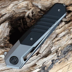 WE Knife Arsenal - Gray Ti /Blk G10 (3.5" CPM 20CV Two Tone) WE20073-3 -Knives Sales WE20073 3.3 25516.1637616194