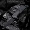 WE Knife Press Check Blk Ti/Blk G10 (3.2"Blk SW Drop Point) WE20078B-1 -Knives Sales WE20078B 1 Press Check 1.1 57560.1650733850
