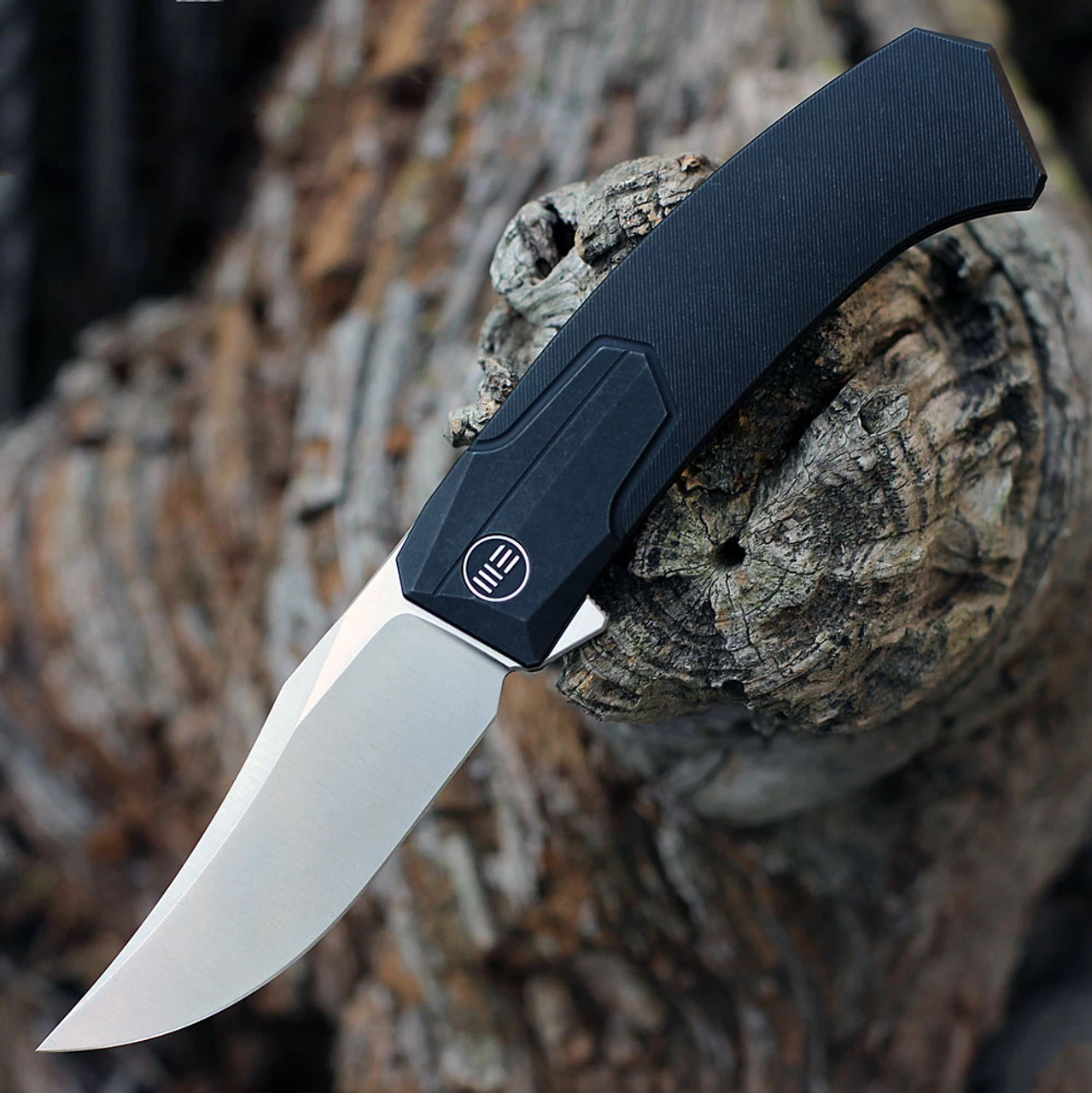 WE Shuddan Flipper- Blk Ti (3.48" Satin CPM20CV) WE210151 3 WE Shuddan Flipper- Blk Ti (3.48" Satin CPM20CV) WE210151