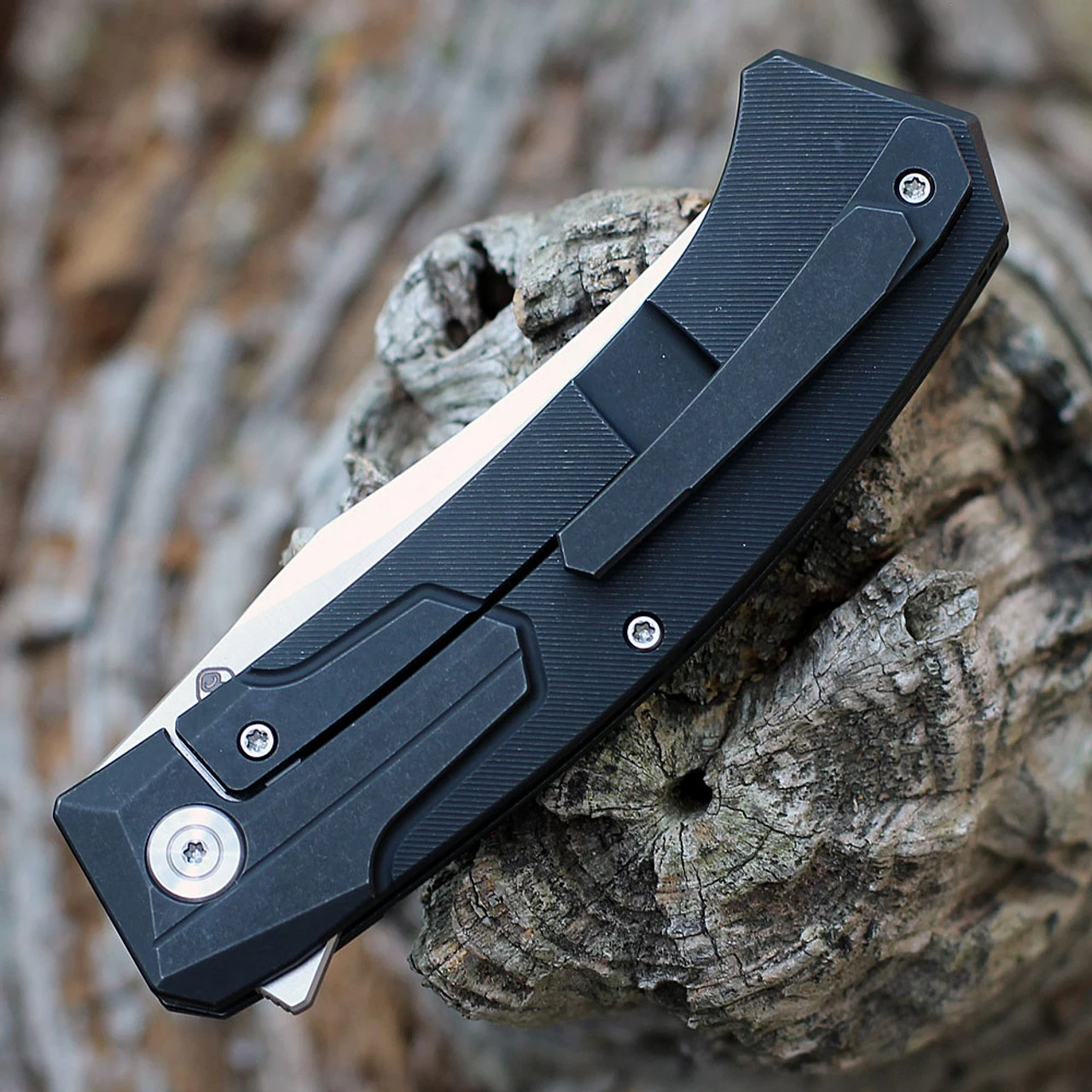 WE Shuddan Flipper- Blk Ti (3.48" Satin CPM20CV) WE210151 6 WE Shuddan Flipper- Blk Ti (3.48" Satin CPM20CV) WE210151 - Image 4